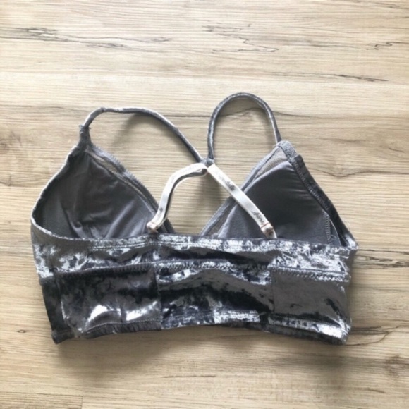 Aeropostale large Velvet Gray Bralette - Picture 4 of 5